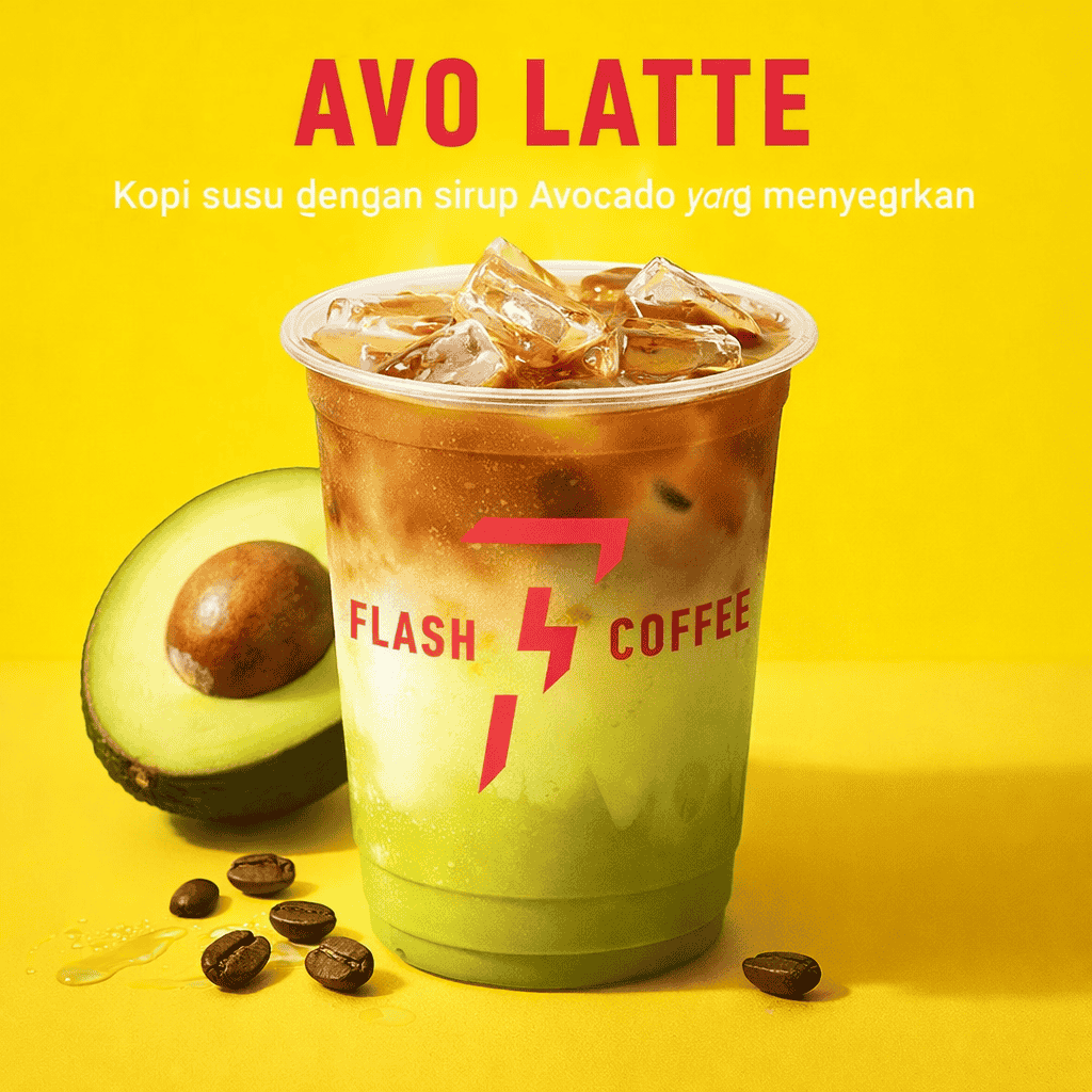 Avo Latte Flash Coffee